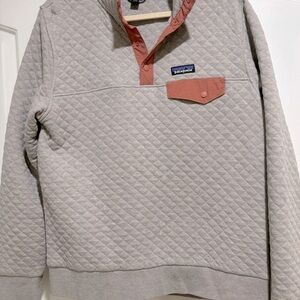 Patagonia Organic Cotton Quilt Snap-T Pullover Size - Large